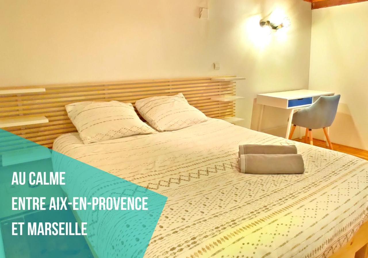 Entre Aix Et Marseille - Petite Maison A Auriol Luaran gambar